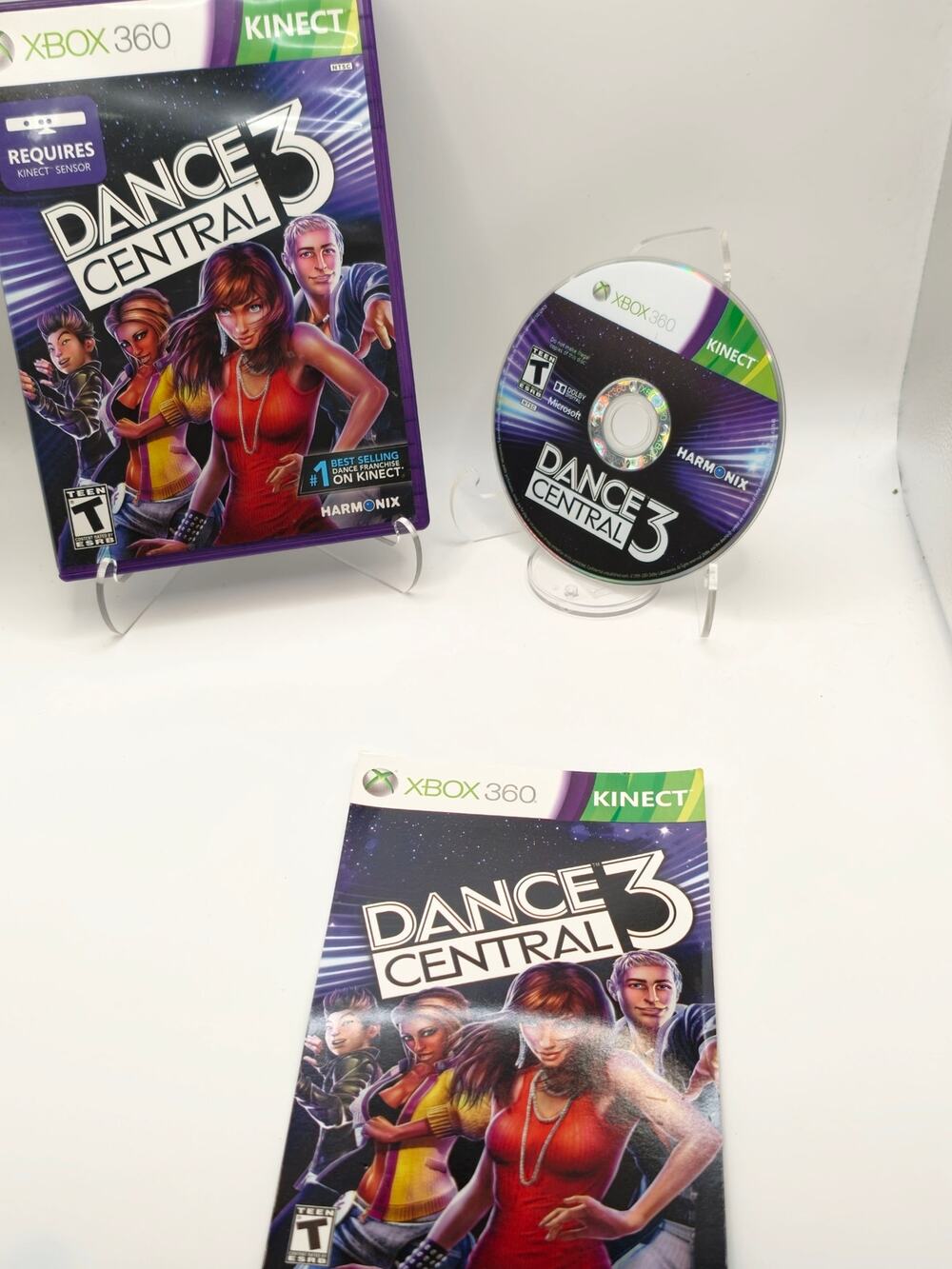 Dance Central 3 Xbox 360 Kinect CIB Complete Harmonix